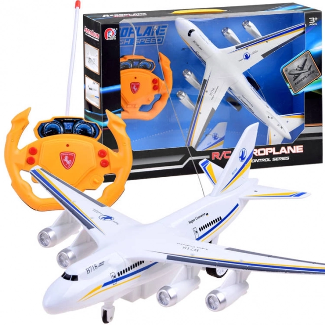 Remote Control Passenger Plane with Lights