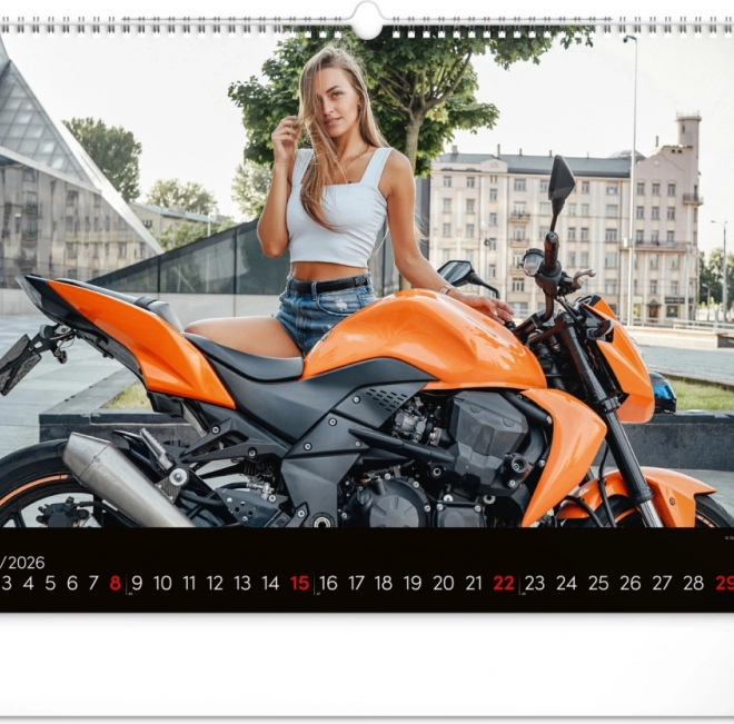 Wandkalender Girls & Bikes 2026