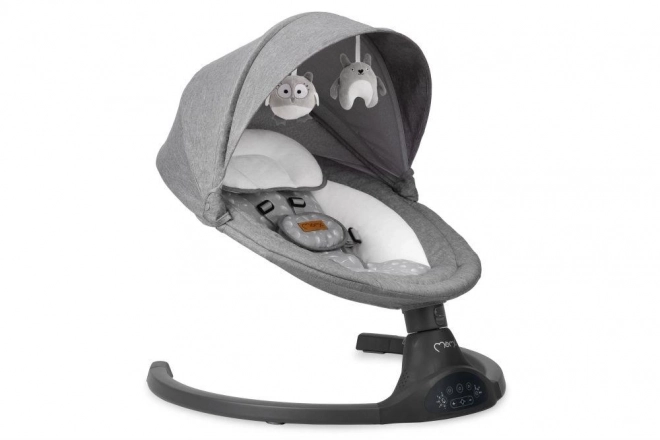 Electric Baby Swing MoMi Kenani Dark Grey