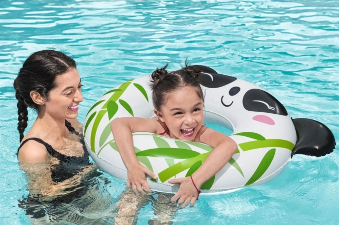 Inflatable Swim Ring Panda Frog Design