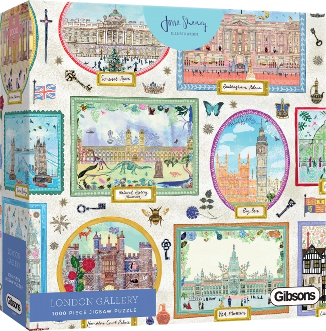 Gibsons London Gallery Puzzle 1000 Pieces