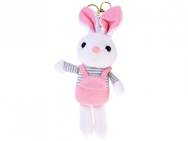 Plush Rabbit Toy with Corduroy Overalls