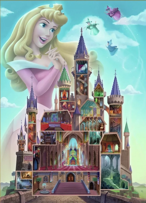 Disney Sleeping Beauty Enchanted Castle Puzzle 1000 Pieces