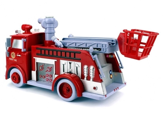 Interactive Bubble Fire Truck Toy