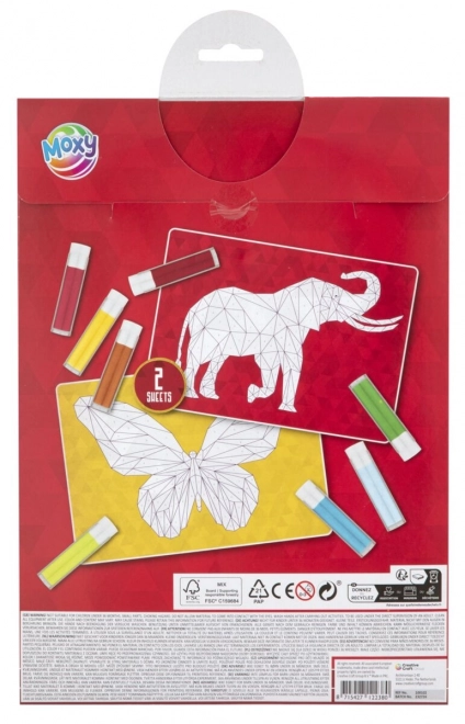 Sand Painting Creative Set with Numbered Templates