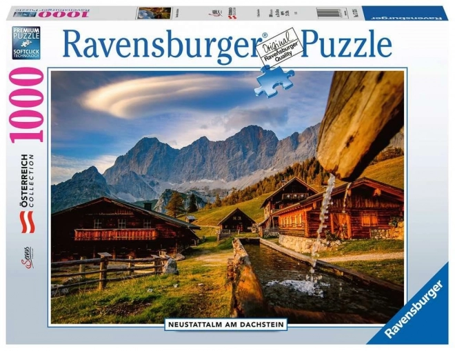 Ravensburger Puzzle Alpine Meadow in Dachstein 1000 Pieces