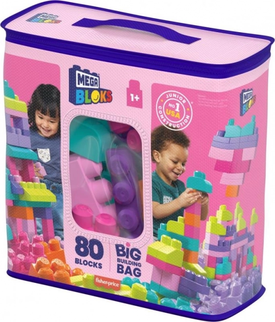 Mega Bloks Big Bag of Blocks - Pink