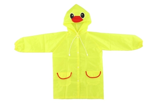 Children's Duck Raincoat Yellow