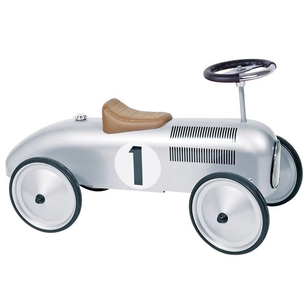 Retro Racing Walker Silver