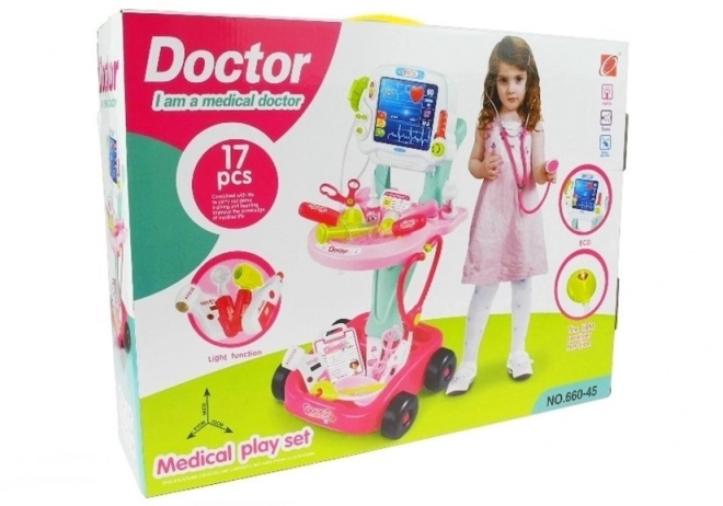 Doctor's Playset with EKG Trolley