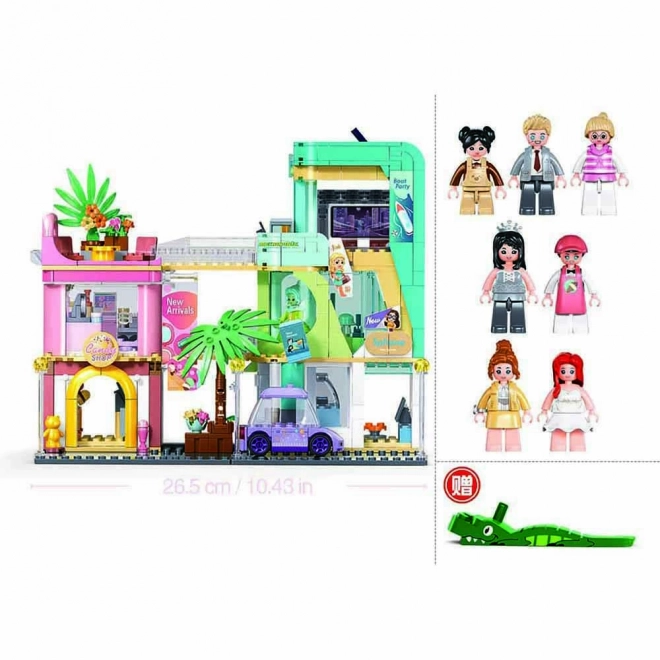 Sluban Metropolis Shopping Center Building Set