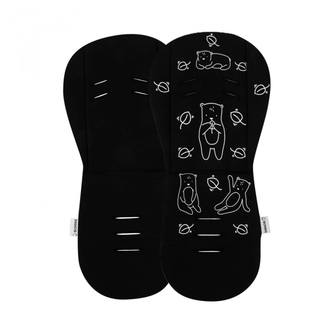 Bomimi Stroller Cushion Bear Black