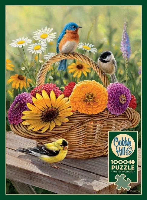 Cobble Hill Summer Bouquet Puzzle 1000 Pieces