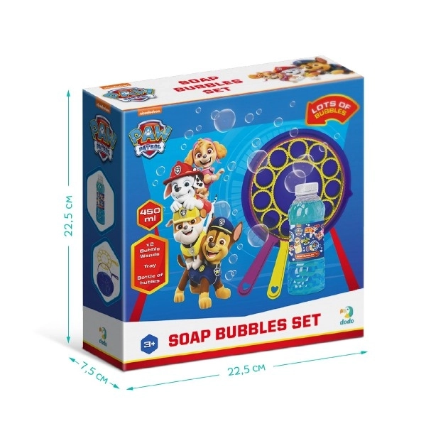 Paw Patrol Bubble Making Set with Solution