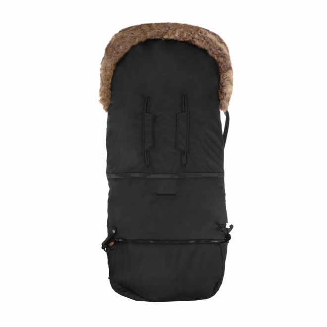 Winter Footmuff Fluffy Combi Night Black