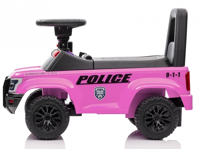 Push Ride-On with Megaphone Pink