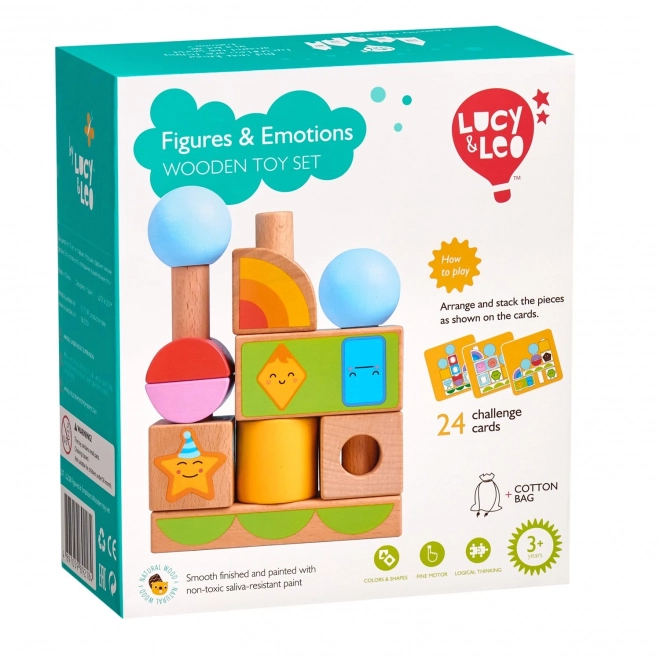 Shapes and Emotions Wooden Puzzle