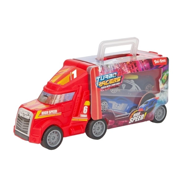 Race Car Transport Truck Set