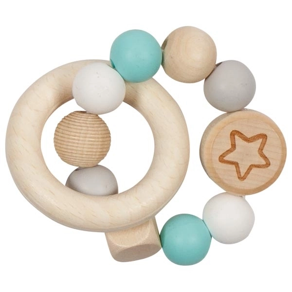 Goki Sensory Motor Ring Turquoise Star