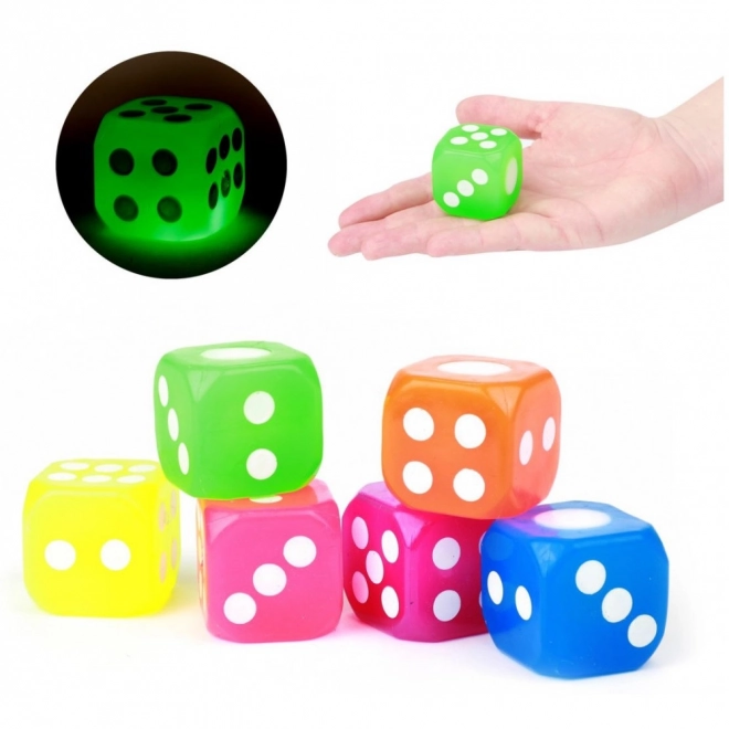 Teddies Flashing Dice 1pc (Mix)