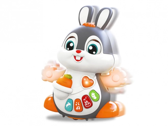 Interactive Dancing Bunny Toy for Crawl Learning