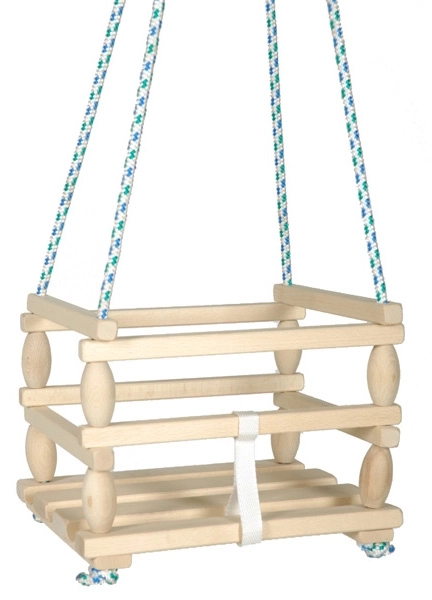 Wooden Baby Swing