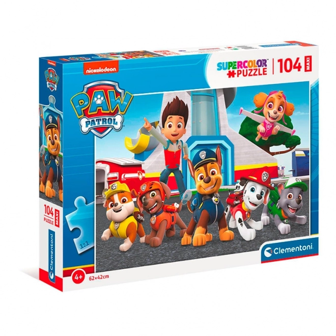 Maxi Puzzle PAW Patrol 104 Pieces - Clementoni