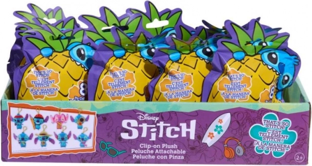 Stitch plyš s klipem (náhodný výběr)