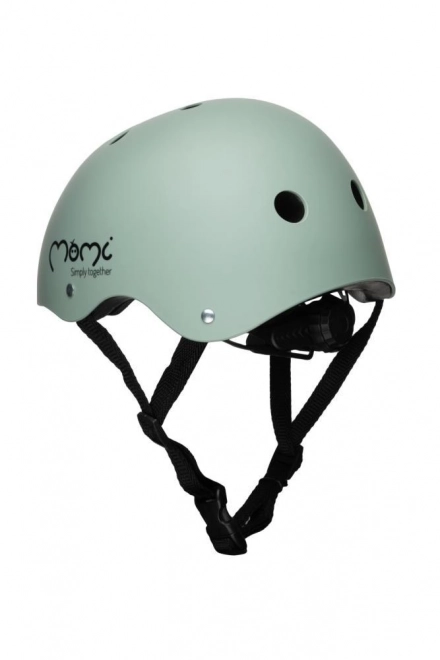 MoMi Mimi Matte Green Helmet