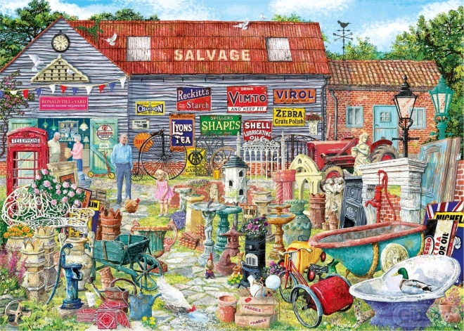 Gibsons Puzzle Treasures and Trinkets 1000 Pieces