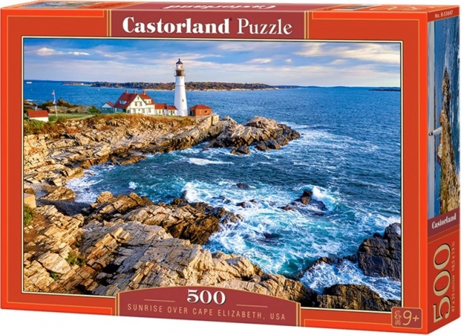 Sunset Over Cape Elizabeth Puzzle 500 Pieces