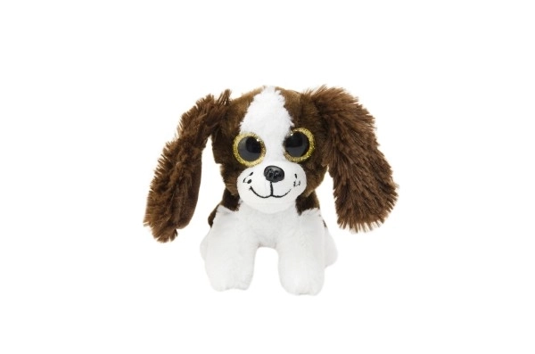 Plüschhund mit Geräuschen 15 cm