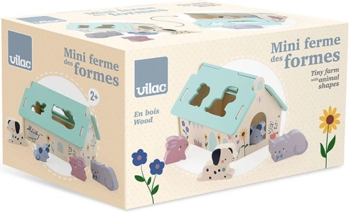 Vilac Wooden Sorting House for Animals