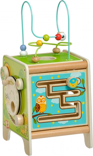 Bead maze for fine motor skills