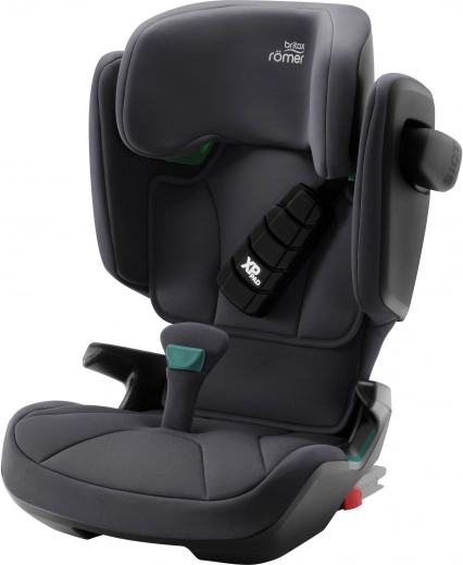 Seggiolino auto per bambini per massima sicurezza in grigio