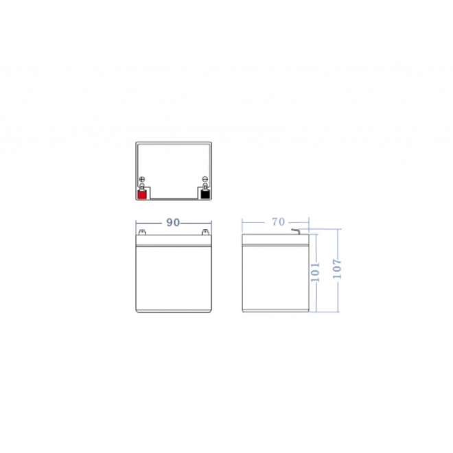 12V 5Ah AGM Battery