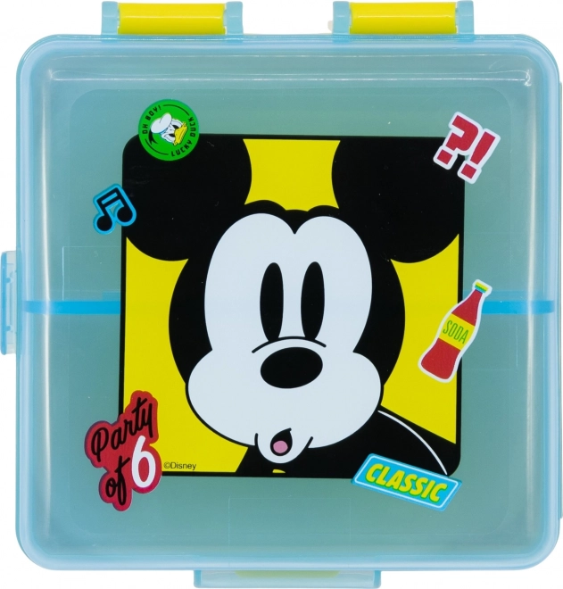 Lunch Box with Compartments Mickey Mouse