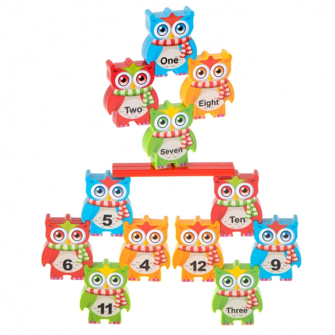 Owl Stacking Tower Game