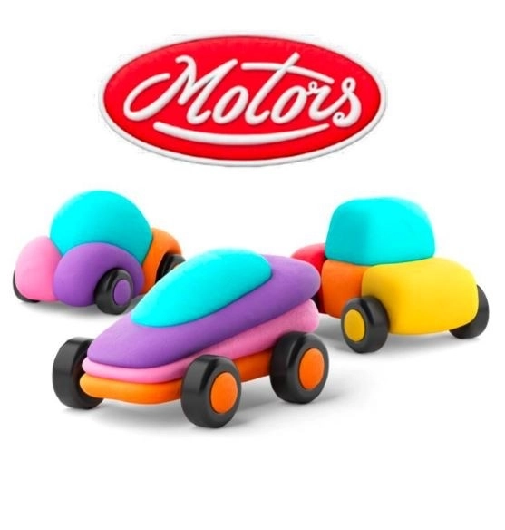 Hey Clay Fun Cars Modeling Set