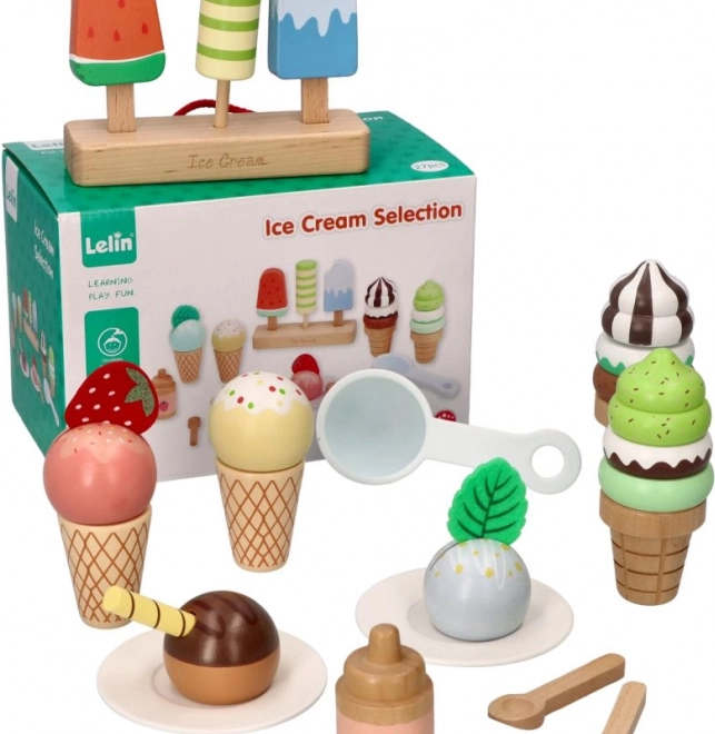 Kleine IJssalon - Set voor het Serveren van IJs