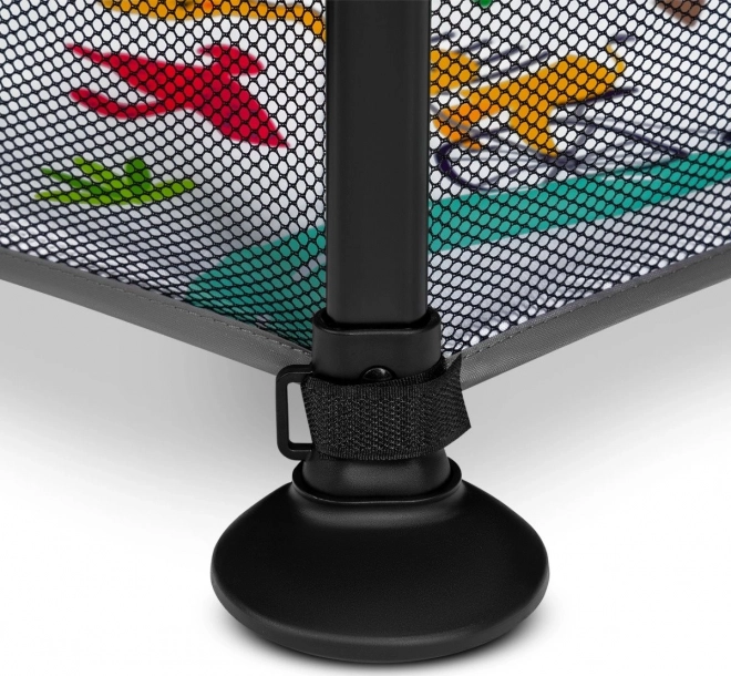 Breathable mesh sides for perfect supervision