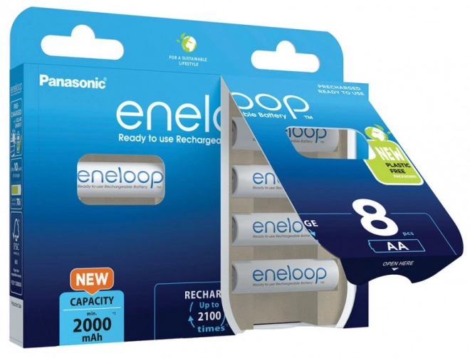 Rechargeable Eneloop AA Batteries