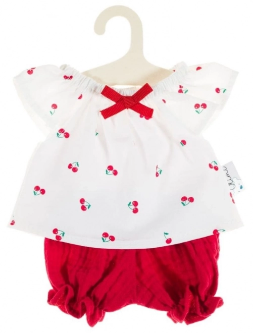 Muslin Doll Set 32 cm Cherries