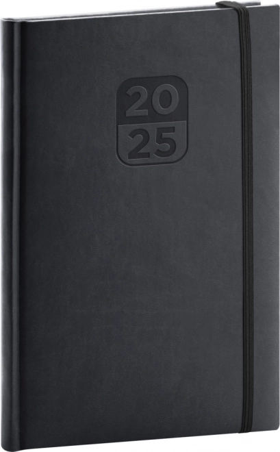 Weekly Planner Aprint Top 2025 Black