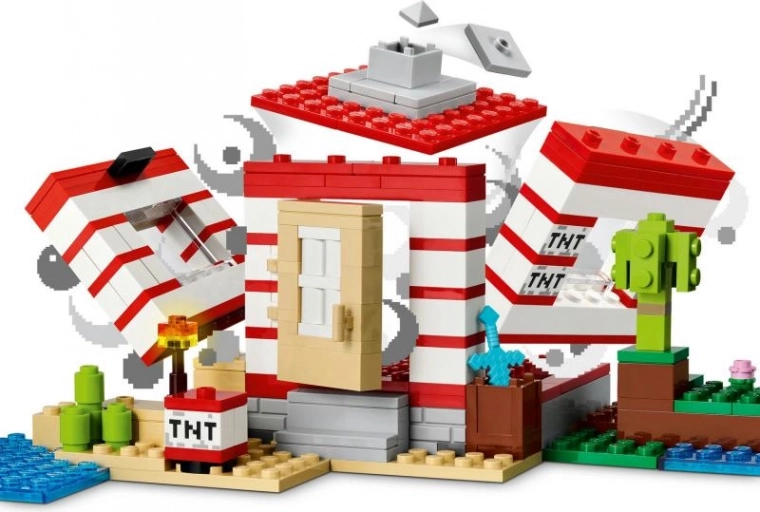 Eksplozijska funkcija TNT na ukaz