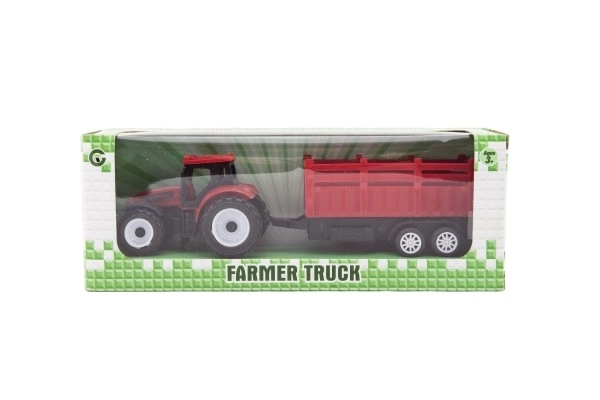 Toy Tractor with Trailer