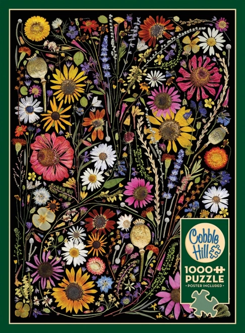 Cobble Hill Puzzle Fiori Pressati: Felicità 1000 Pezzi