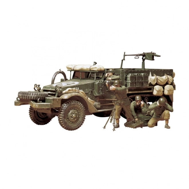 Modello in plastica del mortaio americano M21 1/35