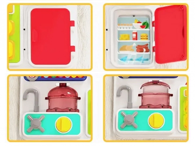 Montessori Sound and Light Activity Board Kitchen