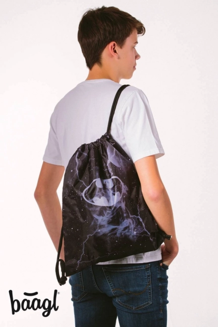 Baagl Batman Storm Drawstring Bag